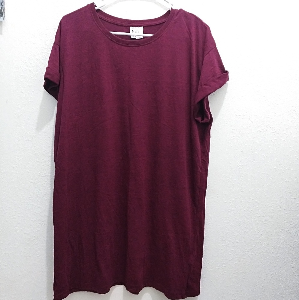 Maroon dress
